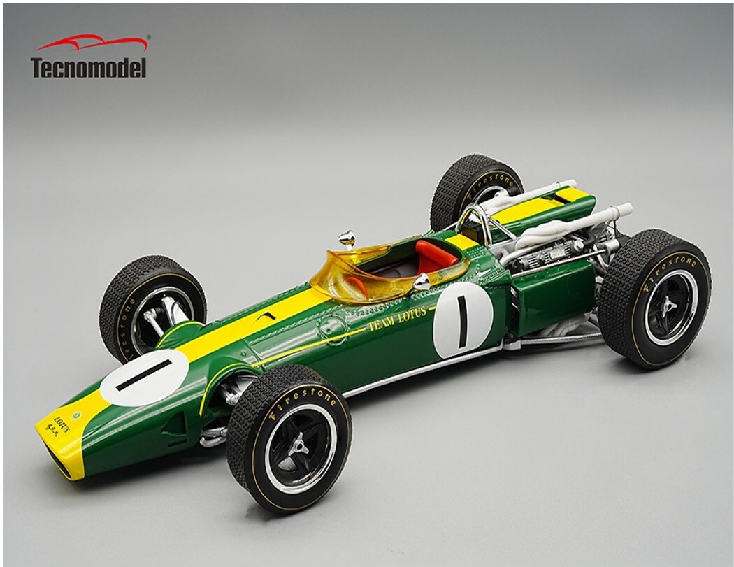TECNOMODEL TM18-188A	Lotus 43 1966 Winner American GP Driver Jim Clark #1