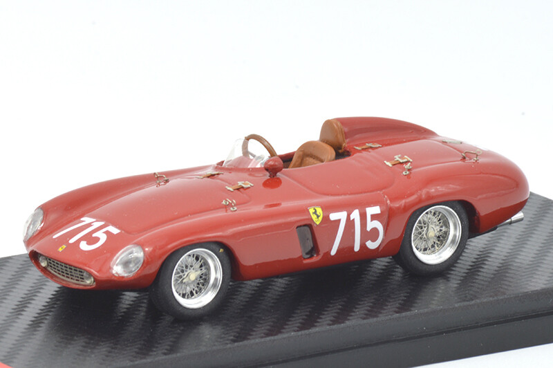 ALFA MODEL AM43F103 Ferrari 750 Monza Spyder Scaglietti #0516M Mille Miglia 1955 #715 � Luca (Camillo Luglio) ALFA MODEL AM43F103 Ferrari 750 Monza Spyder Scaglietti #0516M Mille Miglia 1955 #715 � Luca (Camillo Luglio)