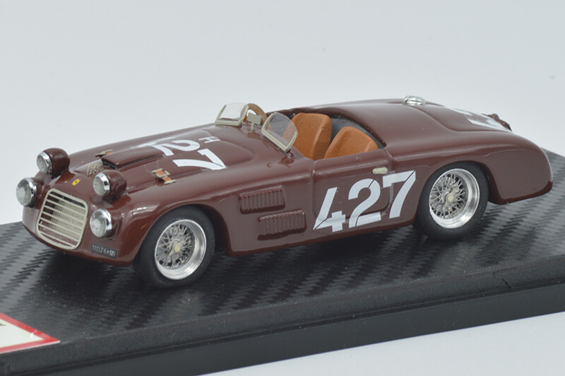 ALFA MODEL  AM43F195 FERRARI 166 S ALLEMANO SPYDER #001S TARGA FLORIO 1950 #427 S. LA MOTTA G. ALTERIO