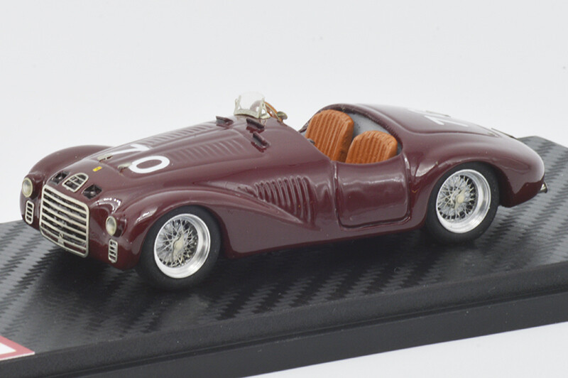 ALFA MODEL  AM43F228 FERRARI 125 SPYDER 01C CIRCUITO DEL MONTENERO 1947 #70 TAZIO NUVOLARI