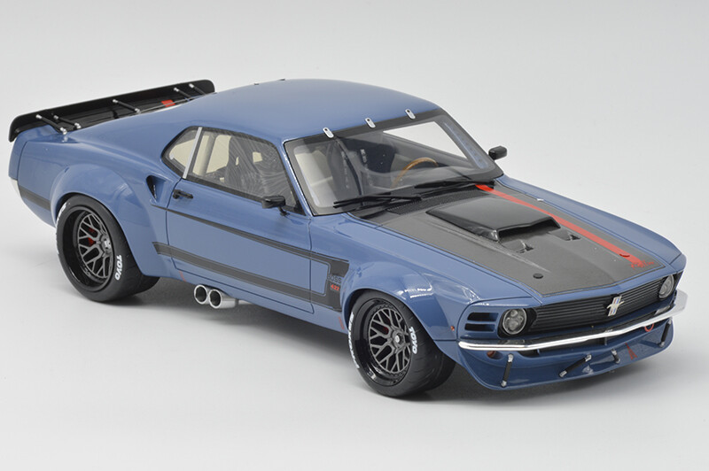 GT SPIRIT GT426 FORD MUSTANG 1970 BY RUFFIAN CARS BLUE 2021