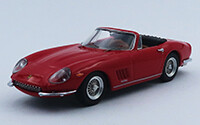 BEST9837	FERRARI 275 GTB-4 N.A.R.T. SPYDER 1967 - red - Ruote a raggi