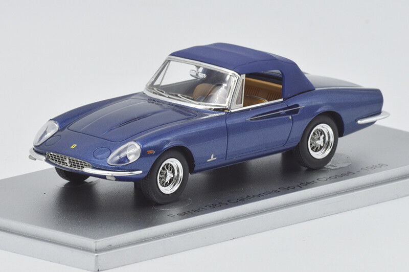 KESS43056282 FERRARI 365 CALIFORNIA SPIDER CLOSED 1966 BLUE METALLIC