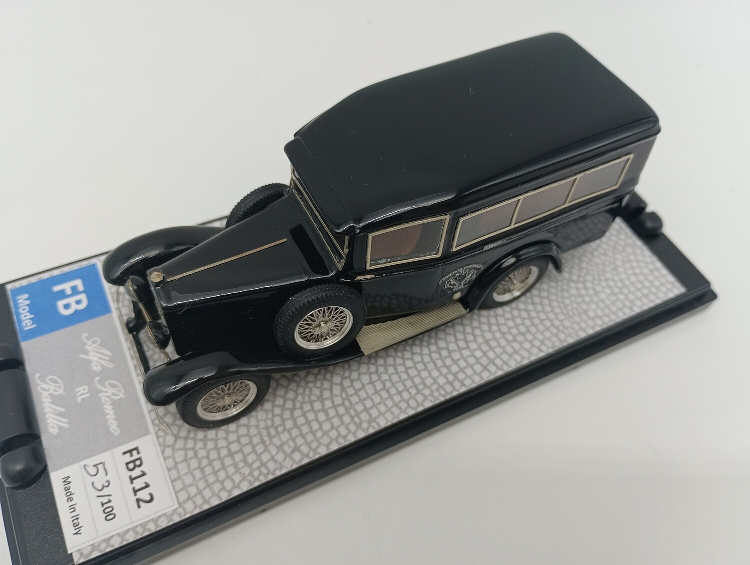 FB MODEL FBM112C ALFA ROMEO RL NORMALE BUS OPERA NAZIONALE BALILLA 1930