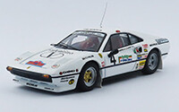 BEST9846 FERRARI 308 GTB Rally Elba 1984 - "Lucky"-Berro #4 -R.R. 2nd