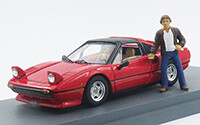 BEST9848 FERRARI 308 GTS Personal Car Villeneuve 1977 With figure-430 Km. in 2:25 hours