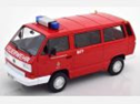 KK SCALE KKDC180966  VOLKSWAGEN T3 MINIBUS SYNCRO FEUERWEHR 1987