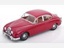 KK SCALE KKDC181036 DAIMLER 250 V6 RHD 1962 - BLACK INTERIOR- RED
