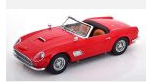 KK SCALE KKDC181041 FERRARI 250GT CALIFORNIA SPIDER USA VERSION WITH HARD-TOP 1961 RED