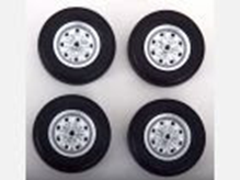 KK SCALE KKDCACC039 SET 4X WHEELS AND RIMS FOR FORD TAUNUS GT COUPE 1971