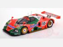 KK SCALE KKDC181331 MAZDA 787B 2.6L TEAM MAZDASPEED CO. LTD. N 55 WINNER 24h LE MANS 1991 B.GACHOT - J.HERBERT - V.WEIDLER