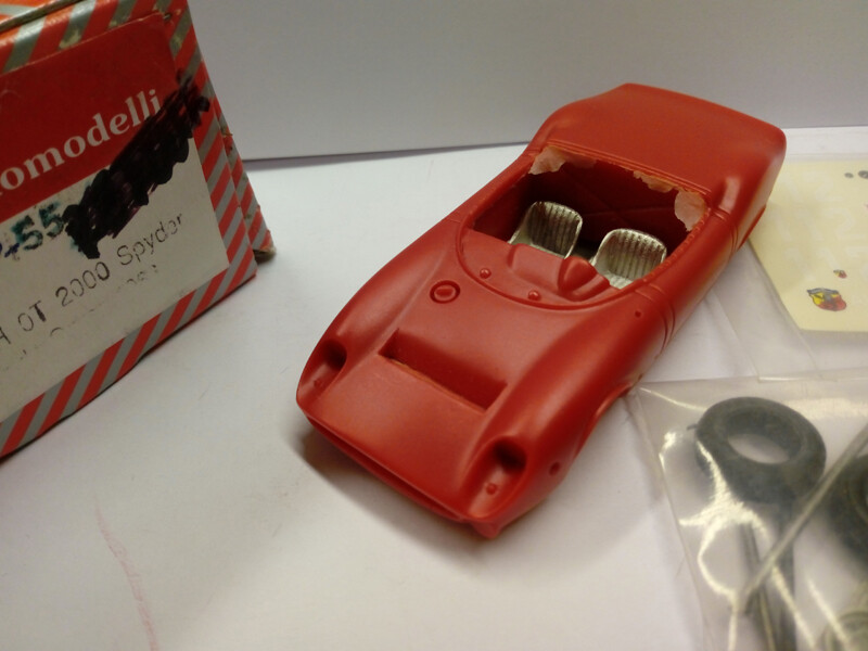 TRON KIT TRK055 ABARTH 2000 T PROTO SPIDER TOUR DE CORSE 1965 # 112