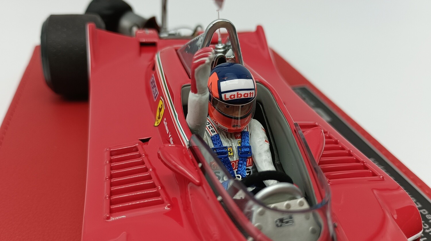 Brumm 1:43 G. Villeneuve Ferrari 312 T4 #12 2º Francés GP fórmula 1