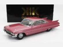 KK SCALE KKDC181254 CADILLAC SERIES 62 COUPE DEVILLE 1961 red