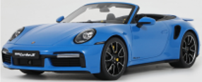 GT SPIRIT GT441 PORSCHE 911 -992- TURBO S CAB SHARK BLUE