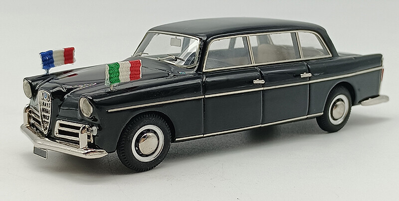 ABC379 ALFA ROMEO 1900L MINISTERIALE FRANCIS LOMBARDI 1952 (VISITA C.DE GAULLE MILANO 1959)