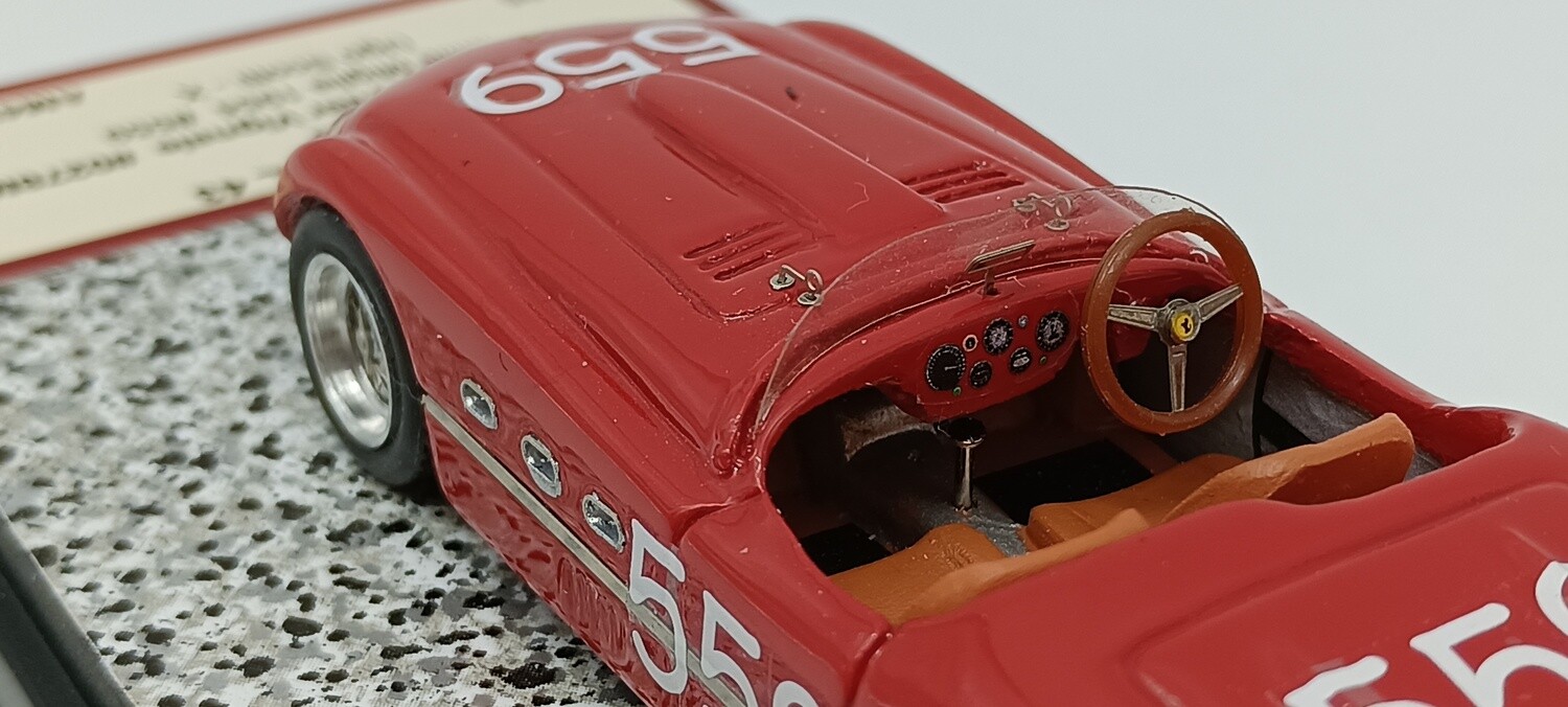 ALFAMODEL43 AM43F307 FERRARI 166MM53 SPYDER VIGNALE #0278M MILLE MIGLIA 1954 #559 UGO SCOTTI - X