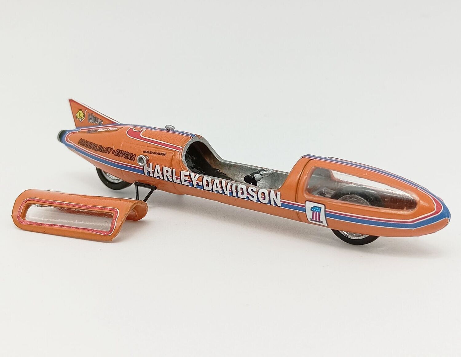 ABC380 HARLEY DAVIDSON STREAMLINER 1970 CAL RAYBORN 265,485 Mph