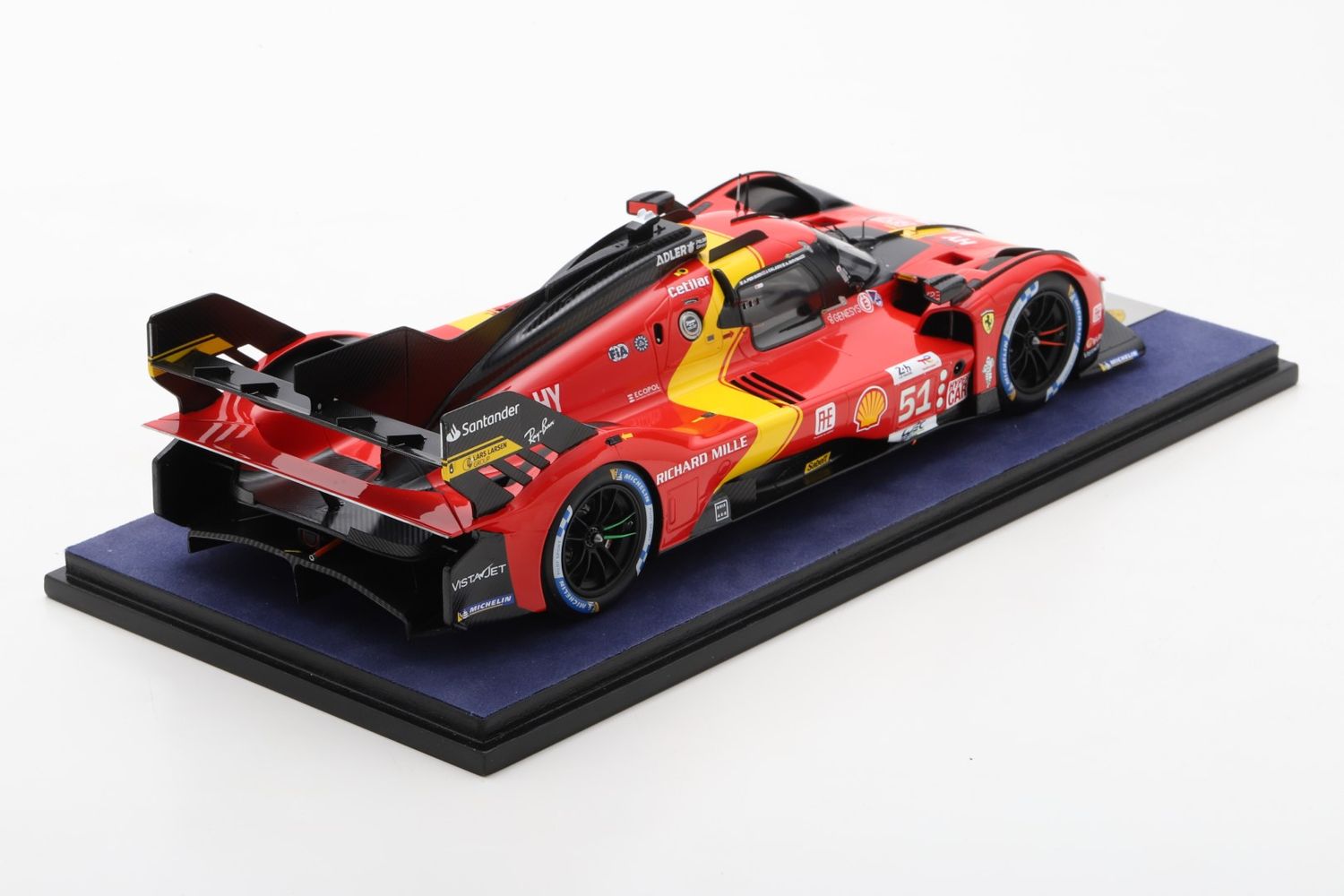 LOOKSMART LS18LM035 FERRARI 499P AF CORSE WINNER LE MANS 2023 CAR #51