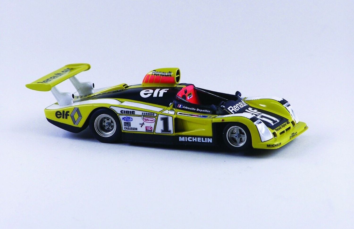 LE MANS MINIATURES LM132008EVO-1M RENAULT ALPINE 1443 #1 LE MANS 1978