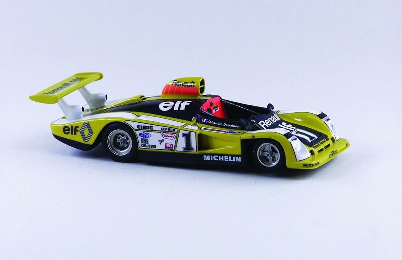 LE MANS MINIATURES LM132008EVO-1M RENAULT ALPINE 1443 #1 LE MANS 1978