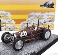 LE MANS MINIATURES  LM118002-28M Bugatti type 59 n°28 Grand Prix Monaco 1936