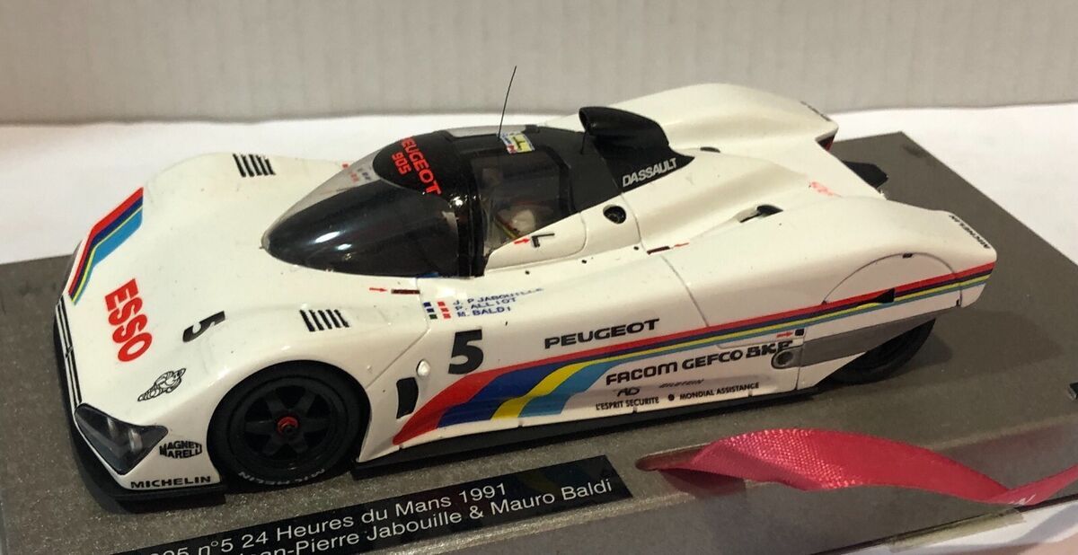 LE MANS MINIATURES LM132075-5M PEUGEOT 905 LE MANS 1991 #5