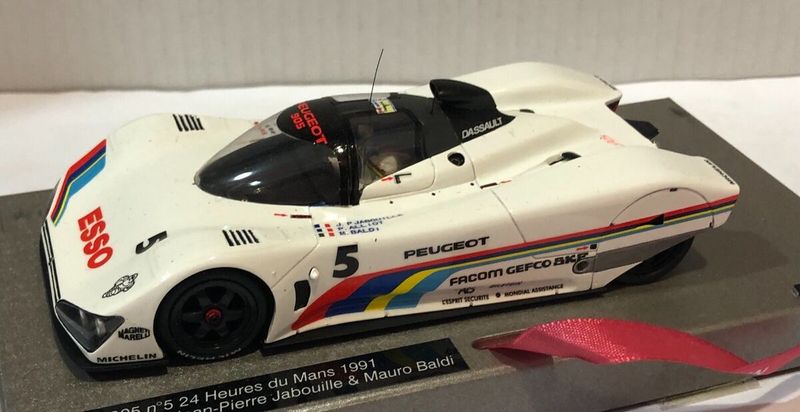 LE MANS MINIATURES LM132075-5M PEUGEOT 905 LE MANS 1991 #5