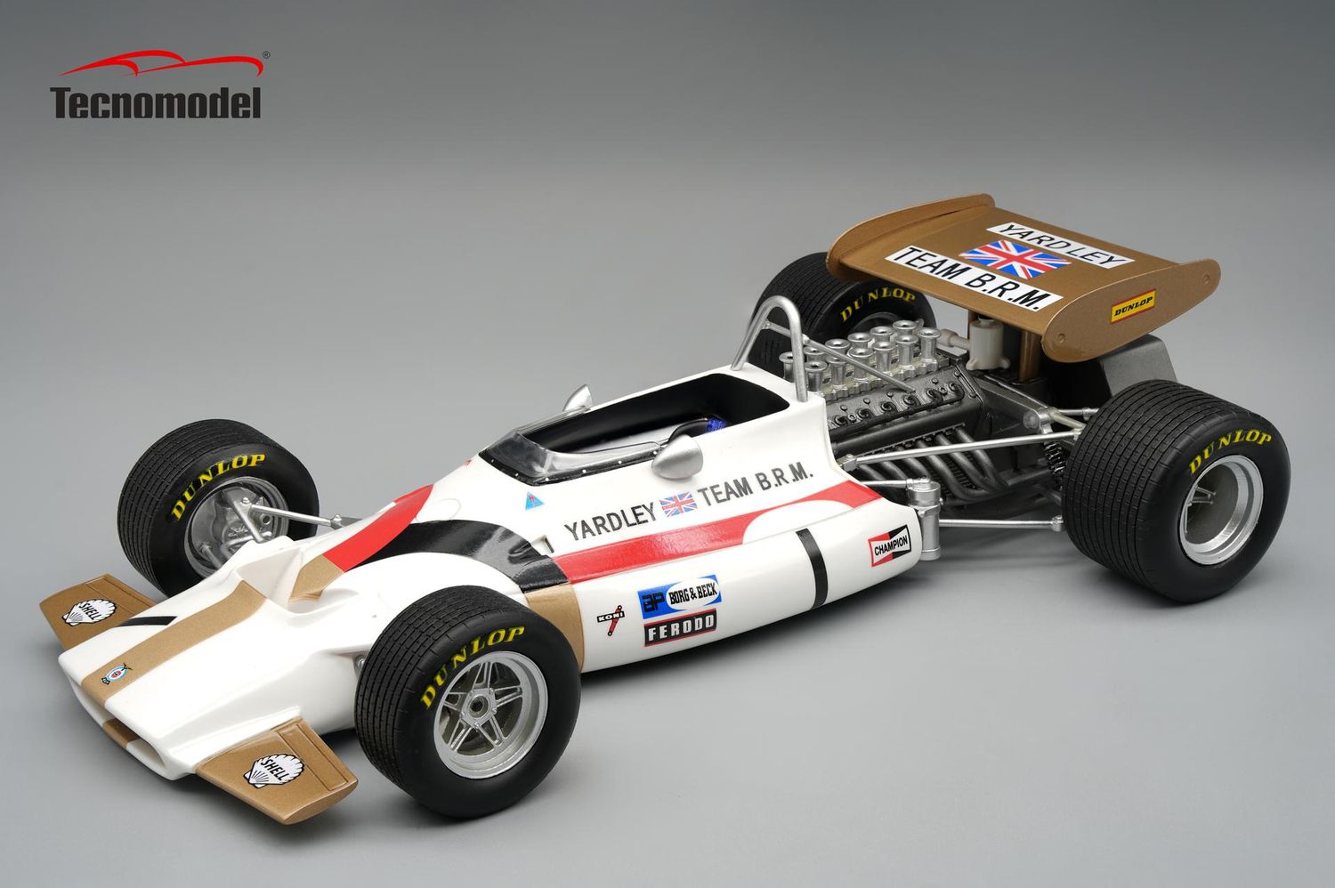TECNOMODEL TM18-284C	BRM P153 1970 Belgium GP 1970 car #32  Pedro Rodriguez
