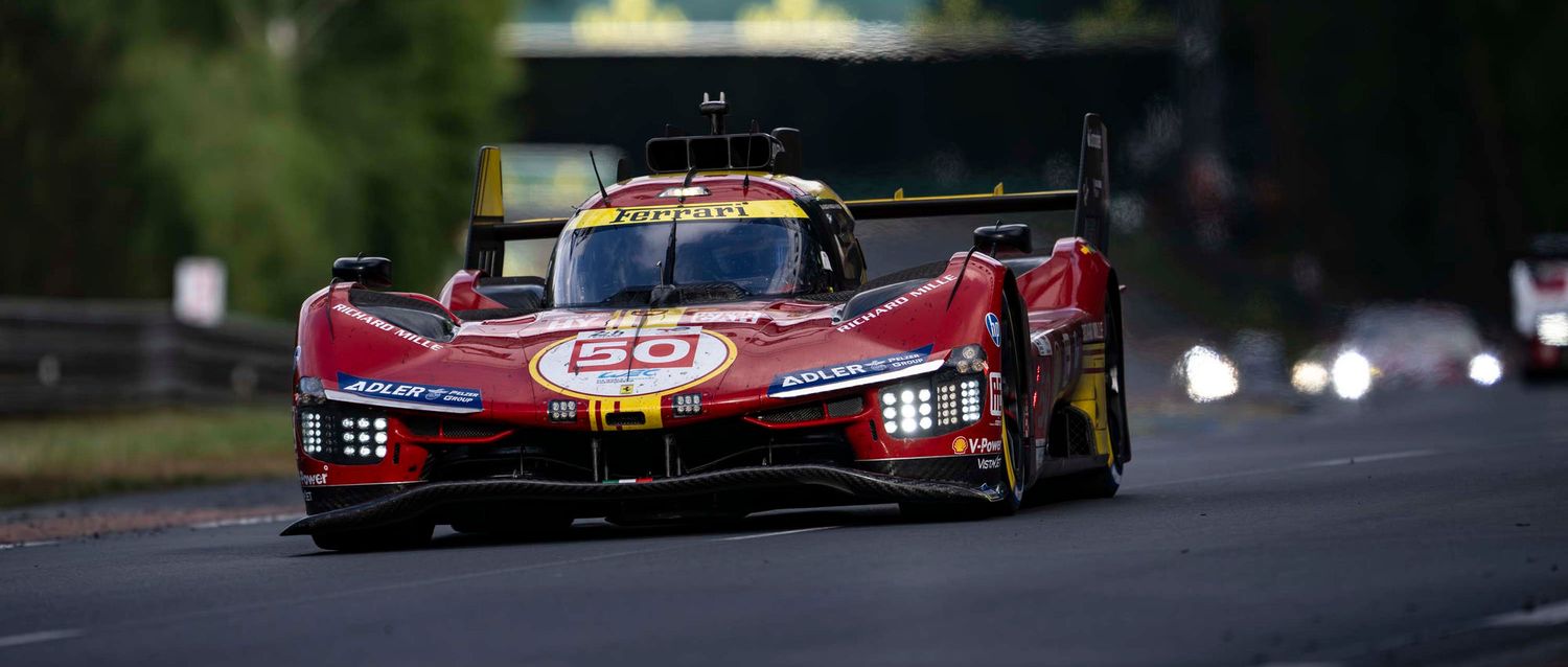 AMALGAM -8 Ferrari 499P Le Mans Winner 2024-#50 FERRARI - AF CORSE SCALA 1:8