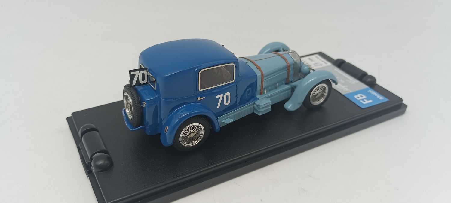 FB MODEL FBM117A ALFA ROMEO 6C1750 GS BERLINA GRUMMER 1933 24H SPA ROUSSEAU - PACO #70