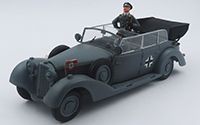 RIO MODEL RIO4735 MERCEDES 770 K - Wehrmacht 1941 - con Ufficiale e Soldato