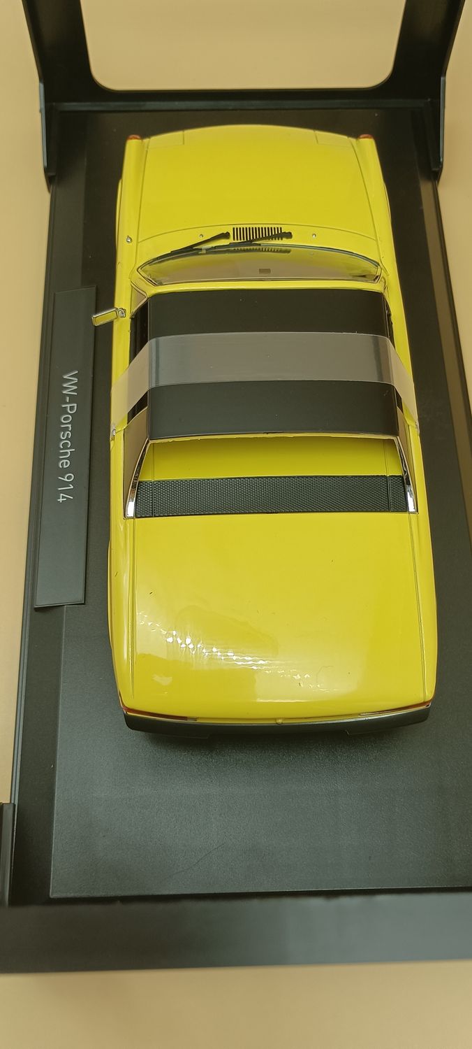 NOREV NV187689 PORSCHE 914/6 1973 GIALLO