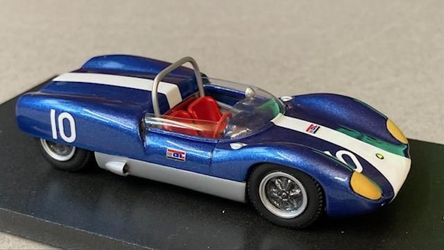 MARSH MODEL MSHMM341B10P Lotus 19 A. Pabst Mecom Mosport 1963 #10 KIT