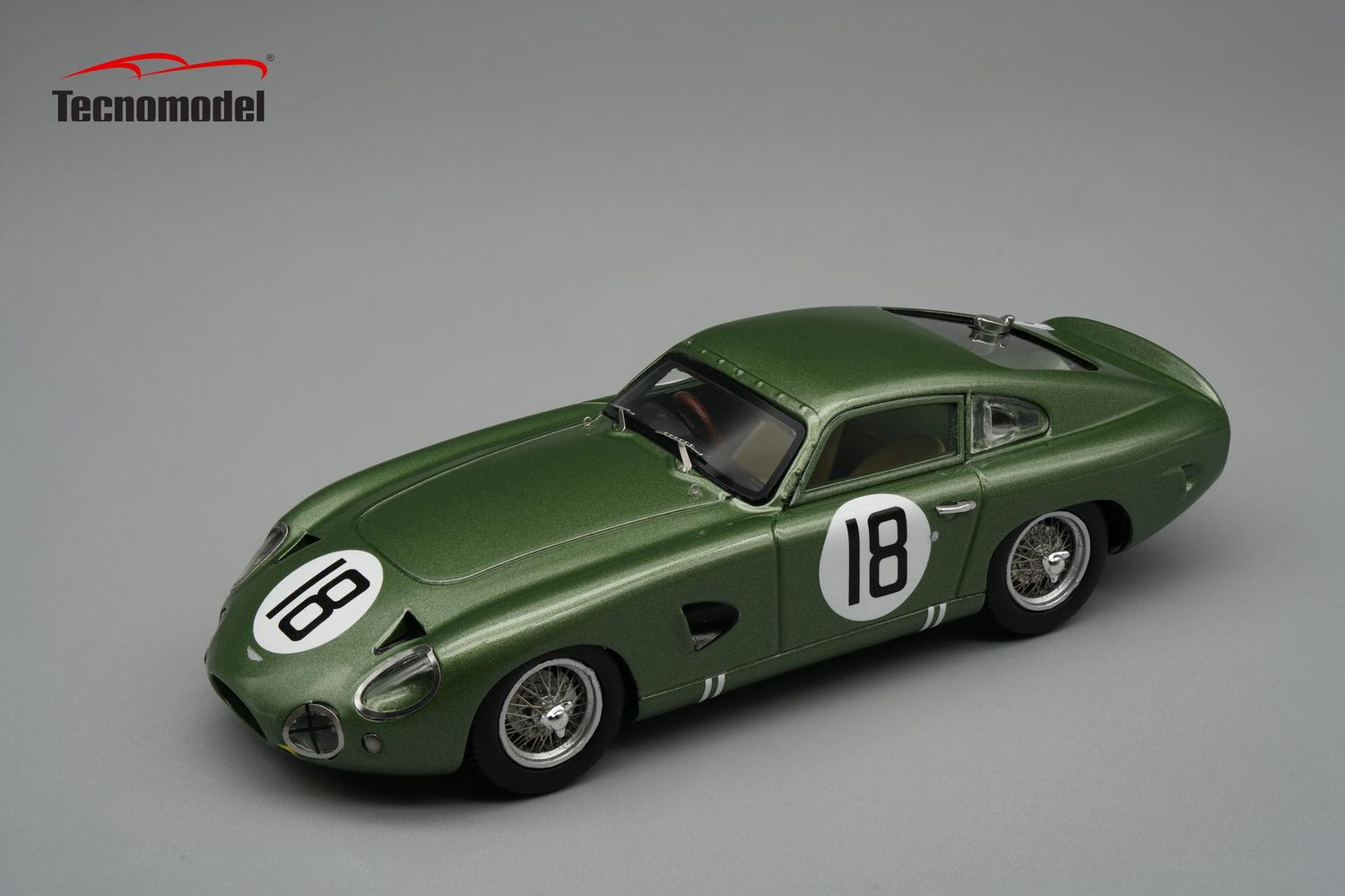 TECNOMODEL TM43-28B Aston Martin DP214 Le Mans 1964 Mike Salmon - Peter Sutcliff car #18