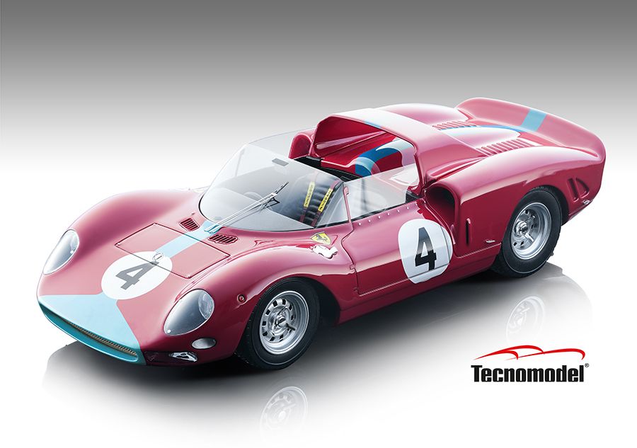 TECNOMODEL TM18-273B Ferrari 275 P2 Nourburgring  1000 km 1965 Maranello concessionaire car #4 DNF  G.Hill - J.Stewart