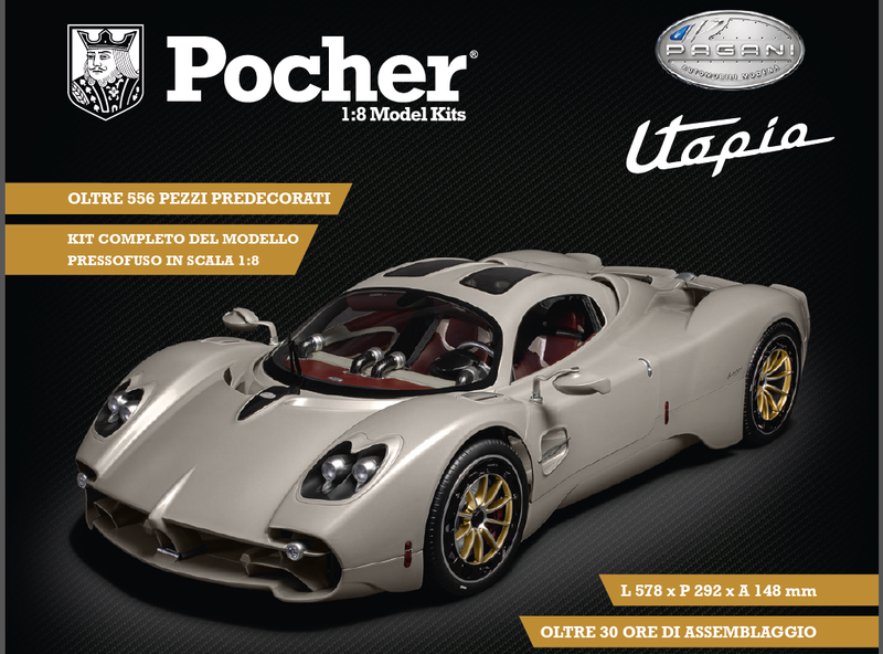 POCHER HK120 Pagani Utopia Coupé - Rinascimento Lucido