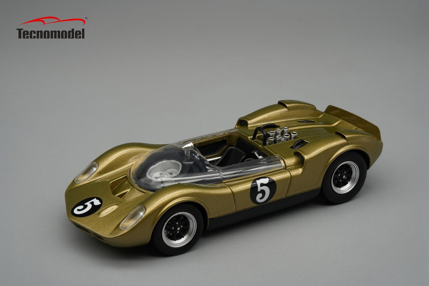 TECNOMODEL TM43-29D McLaren Elva Mark 1 Canada Grand Prix Brouce McLaren Motor racing 1964 Brouce McLaren 3th place #5