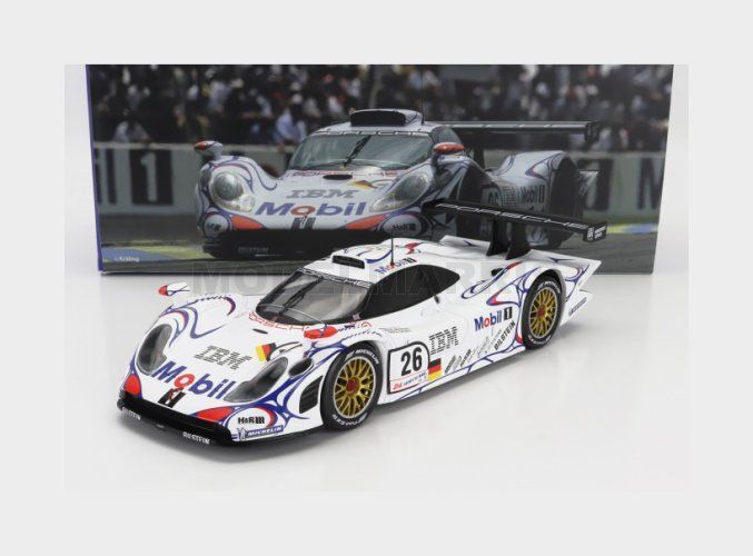 WERK83  W18029001 PORSCHE 911 GT1-98 3.2L TURBO TEAM PORSCHE AG MOBIL-1 N 26 WINNER 24h LE MANS 1998 ALLAN McNISH - LAURENT AIELLO - STEPHANE ORTELLI