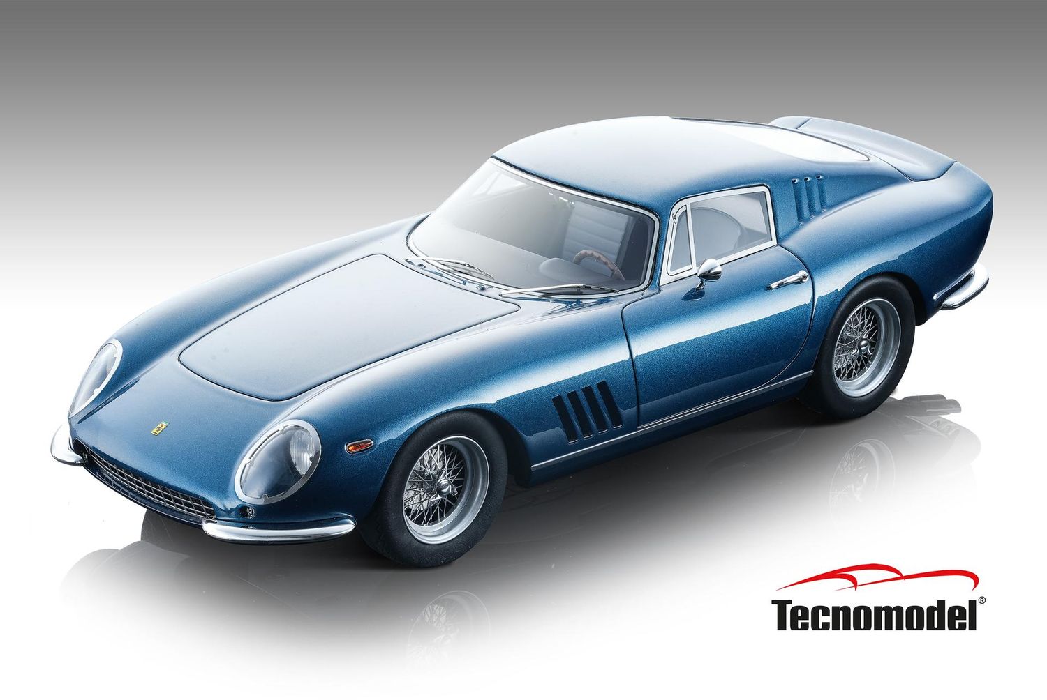 TECNOMODEL TM18-85L Ferrari 275 GTB Blue Abu Dabi 1965
