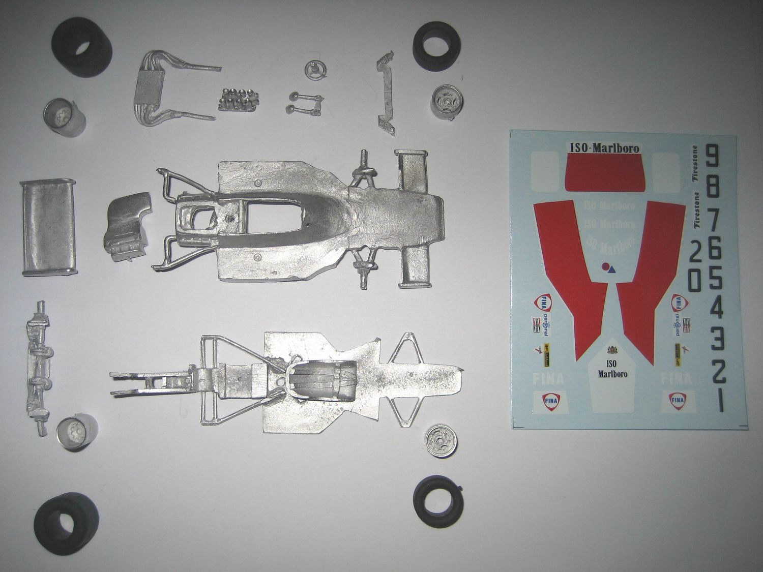 VILLA MODEL VM208 Iso Rivolta IR01 Ford Jacky Ickx USA GP 1973