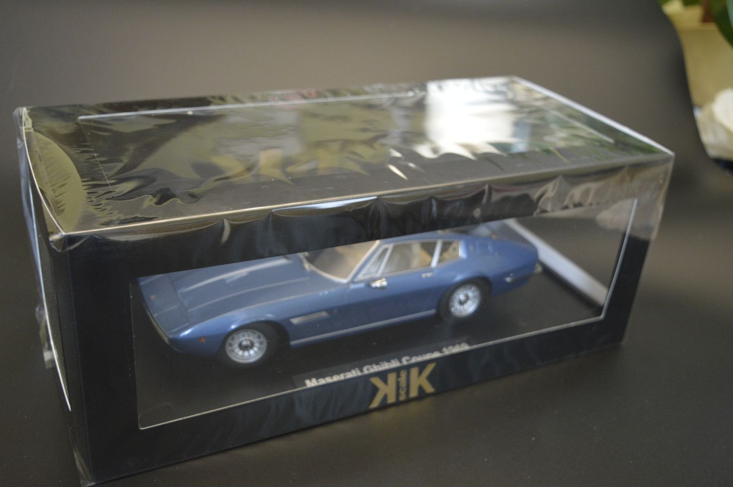 KK DC181271 MASERATI GHIBLI COUPE' 1969 BLU MET