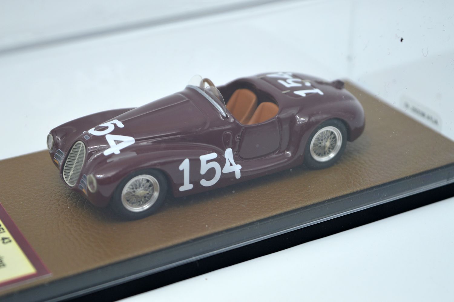 ALFA MODEL AM43F372 FERRARI 815 SPIDER TOURING MILLE MIGLIA 1948 #154 BELTRACHINI - CIVETTINI 34