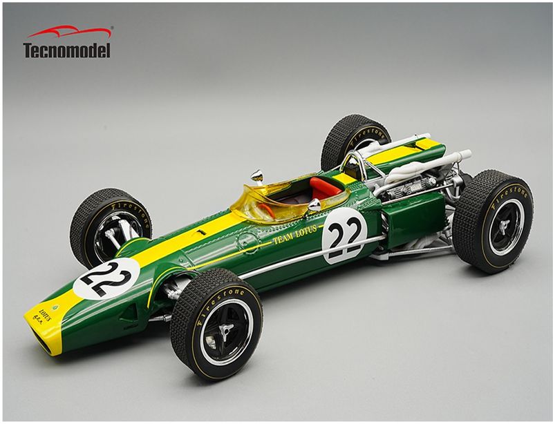 TECNOMODEL TM18-188E	LOTUS 43 SCUDERIA LOTUS TEAM MONZA GP ITALY 1966 JIM CLARK #22