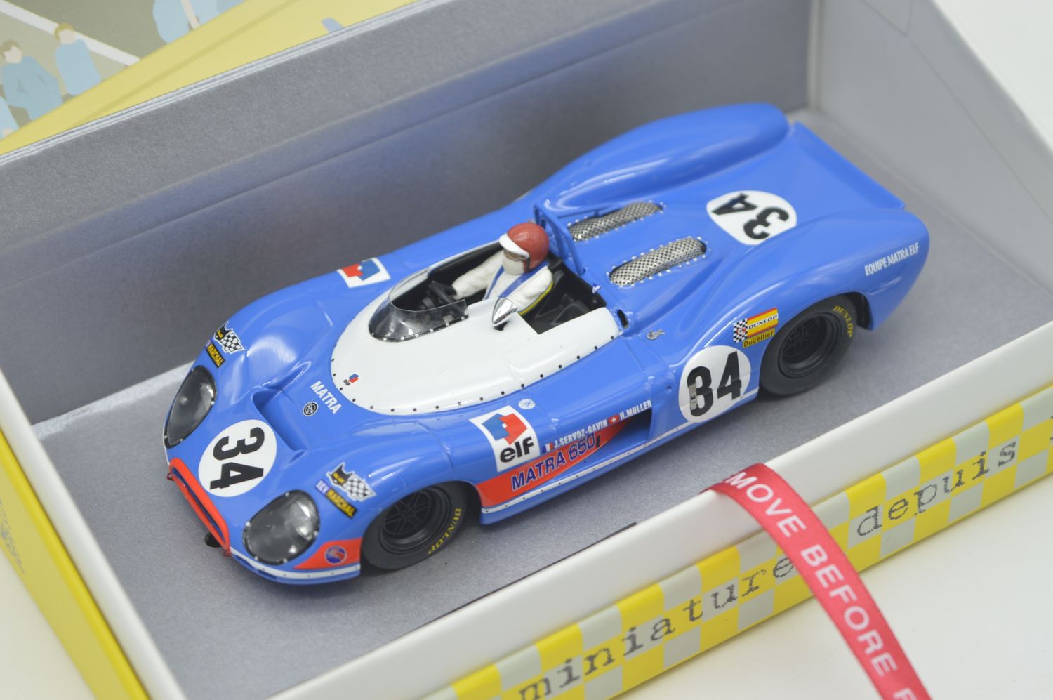 LE MANS MINIATURES - LM132082-34M MATRA 650 N.34 LE MANS 1969 LE MANS MINIATURES - LM132082-34M MATRA 650 N.34 LE MANS 1969