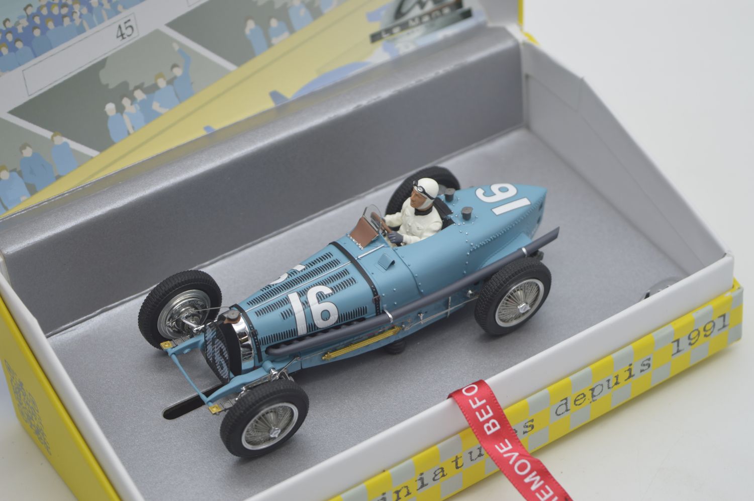 LE MANS MINIATURES - LM132097-16M BUGATTI T59 N.16 GP ACF 1934