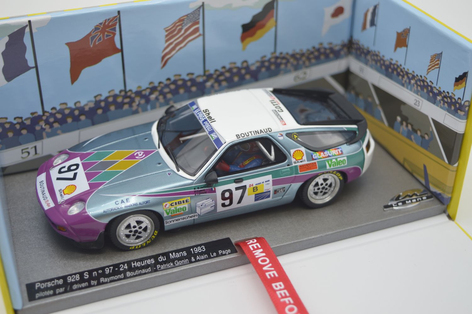 LE MANS MINIATURES - LM132105-97M PORSCHE 928 N.97 LE MANS 1983 LE MANS MINIATURES - LM132105-97M PORSCHE 928 N.97 LE MANS 1983