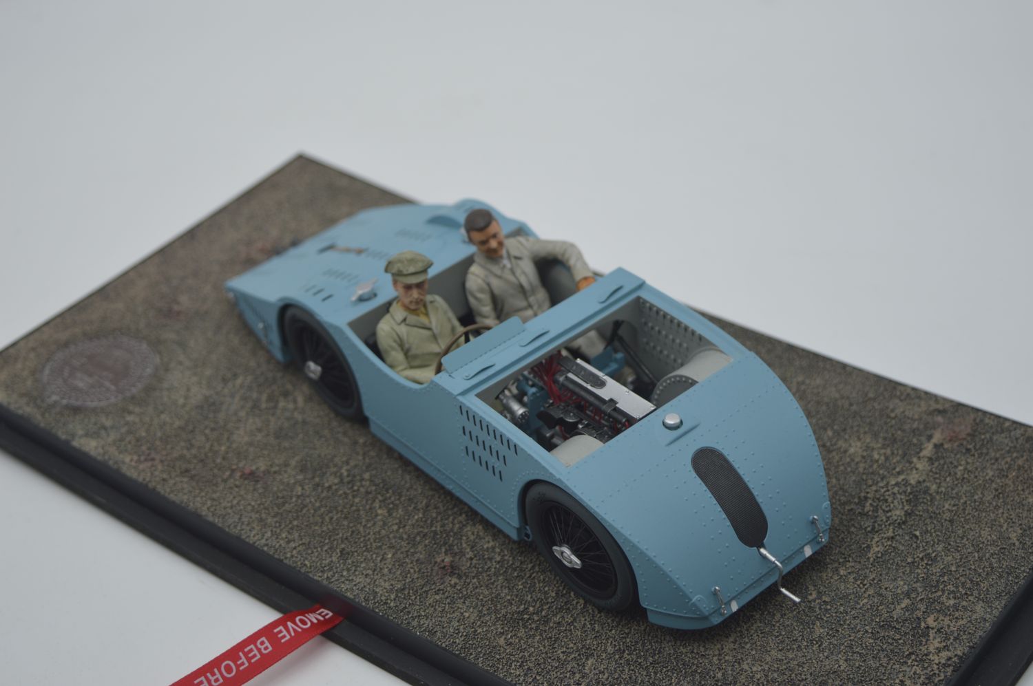 LE MANS MINIATURES - LM118006M BUGATTI T32 GP ACF TOURS 1923 CAPOT OUVERT