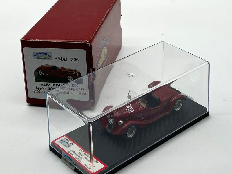 AM43356 - Alfa Romeo 6c 2300 Spyder Brianza Mille Miglia 1937 n.107 Teagno-Barbieri