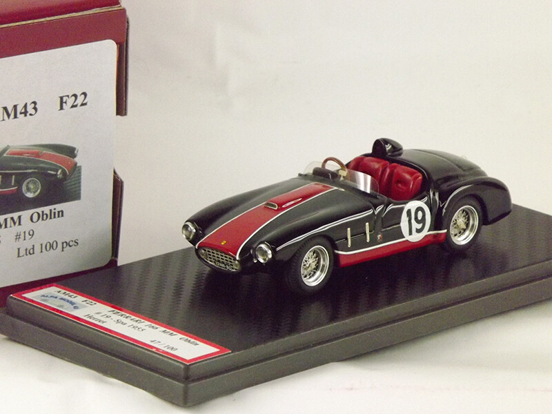 ALFA MODEL AM43F022 FERRARI 166MM OBLIN SPA 1955 HERZET ALFA MODEL AM43F022 FERRARI 166MM OBLIN SPA 1955 HERZET